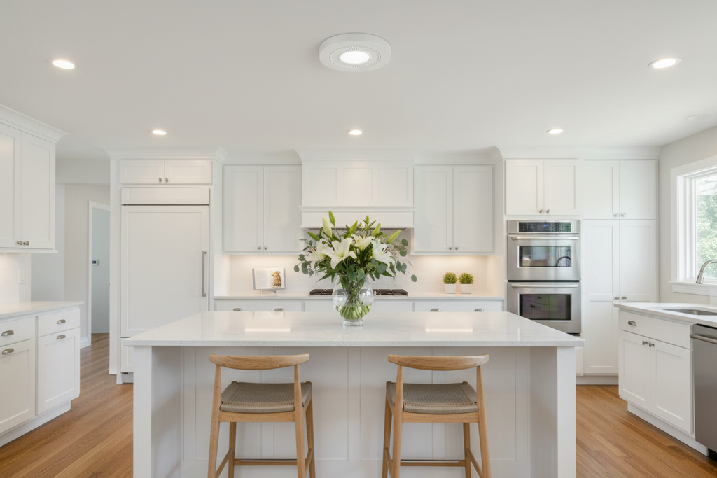 6-Inch Recessed Light Trim - Kitchen Lifestyle
