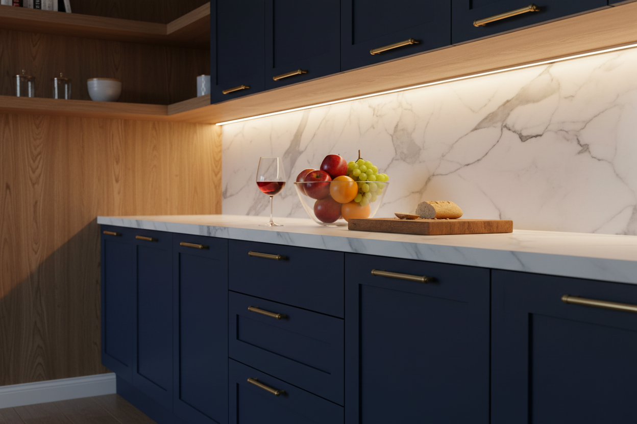 LED Strip Light - Under Cabinet Kitchen Lifestyle
