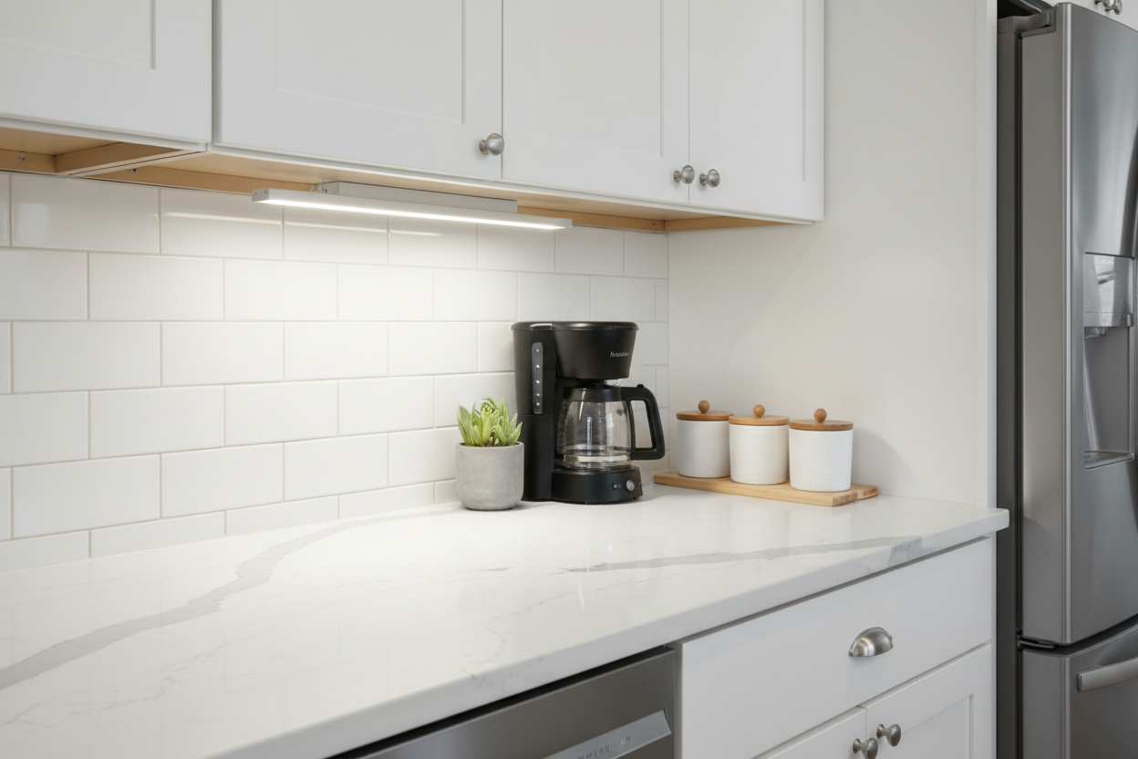 LED Under Cabinet Light Bar - Kitchen Lifestyle
