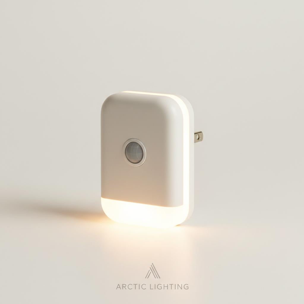 Motion Sensor LED Night Light with Dusk-to-Dawn