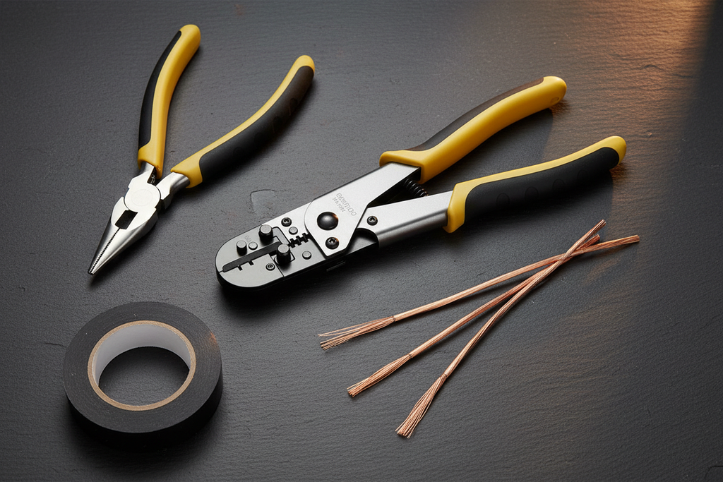 Professional Wire Stripper - Flat Lay